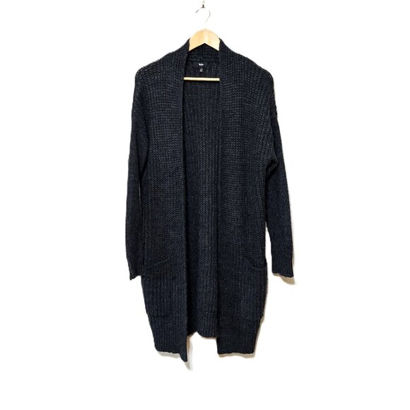 Mossimo Long Cable Knit Cardigan, Size XL - Picture 1 of 6